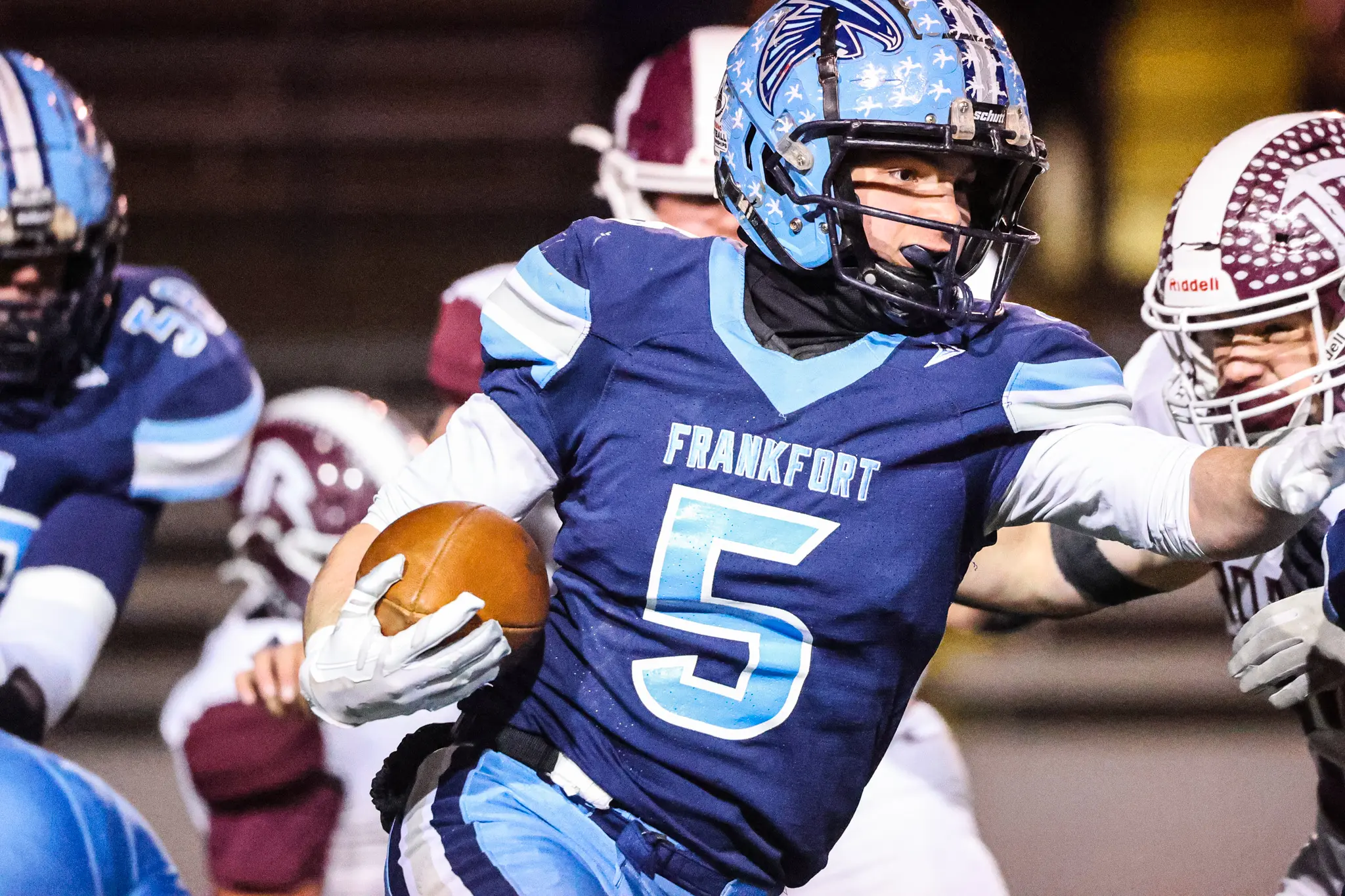 Football Class AA: Frankfort downs Roane County, 49-14